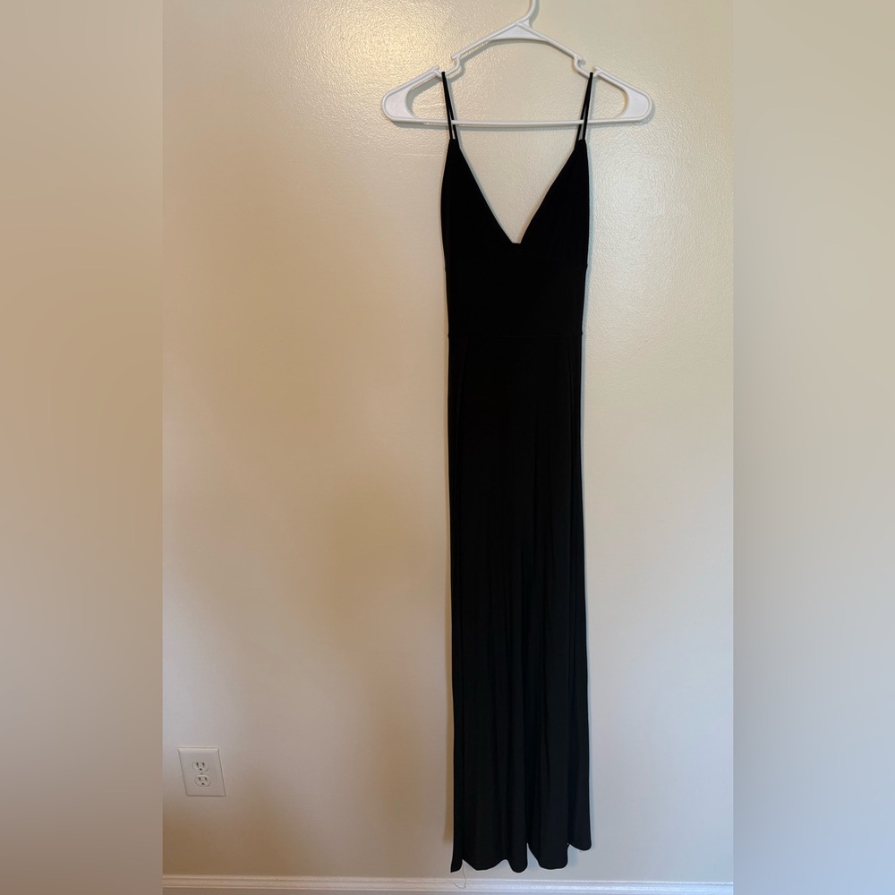 Elegant Black Maxi Dress